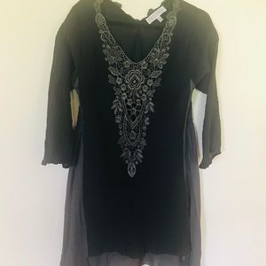 Dress or top with leggings